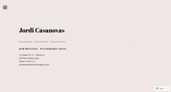 Desktop Screenshot of jordicasanovas.net