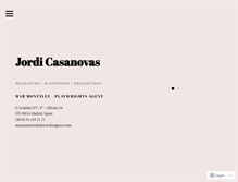 Tablet Screenshot of jordicasanovas.net